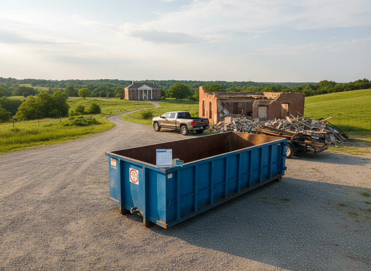What Affects Roll Off Dumpster Rental Prices Near Fort Gibson