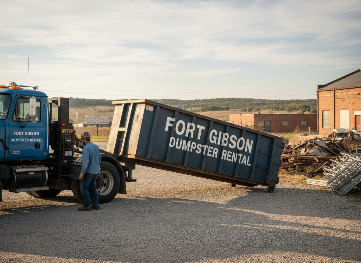 Dumpster Rental work by Dumpster Rental Fort Gibson in Fort Gibson, NC